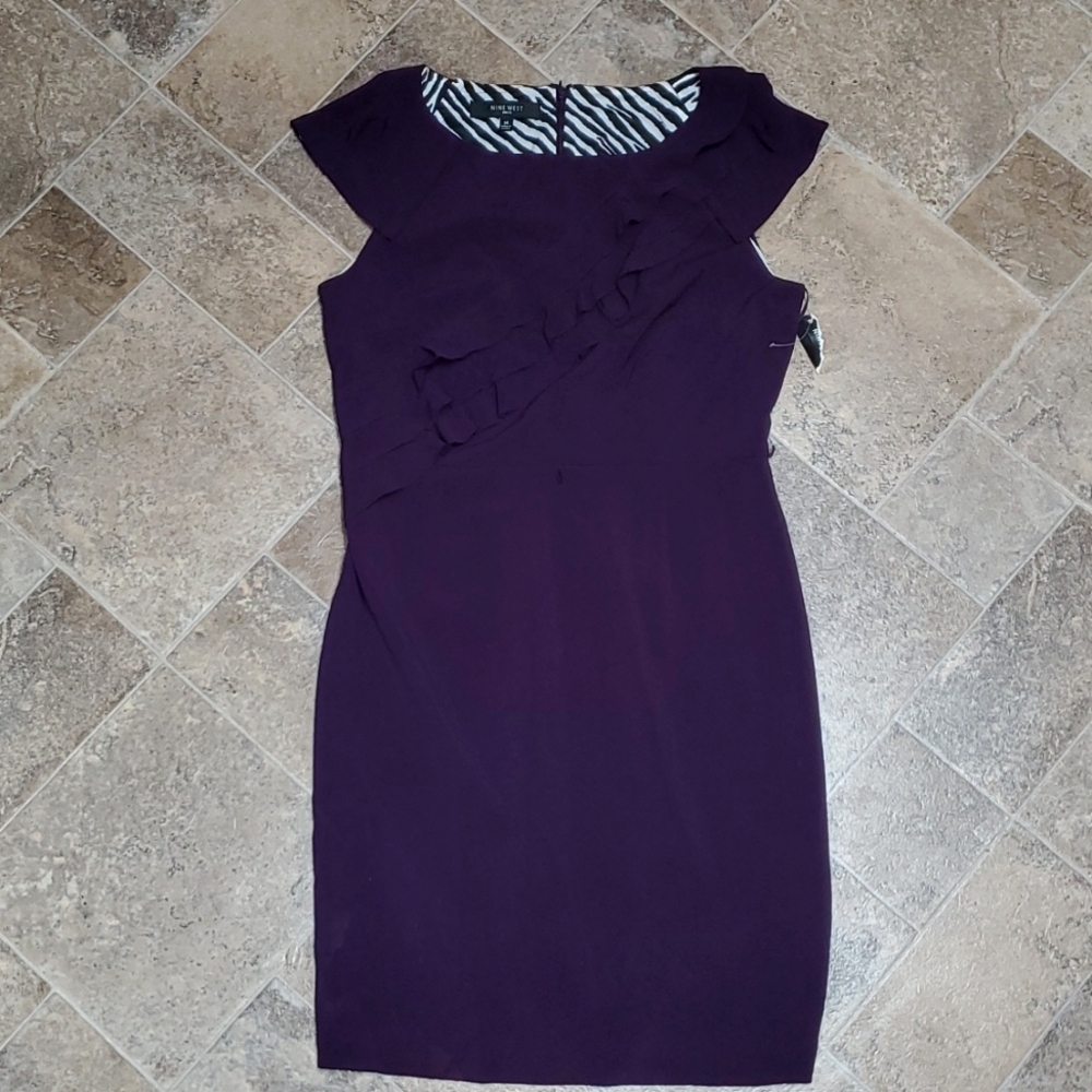 Nine West Stunning Purple Dress